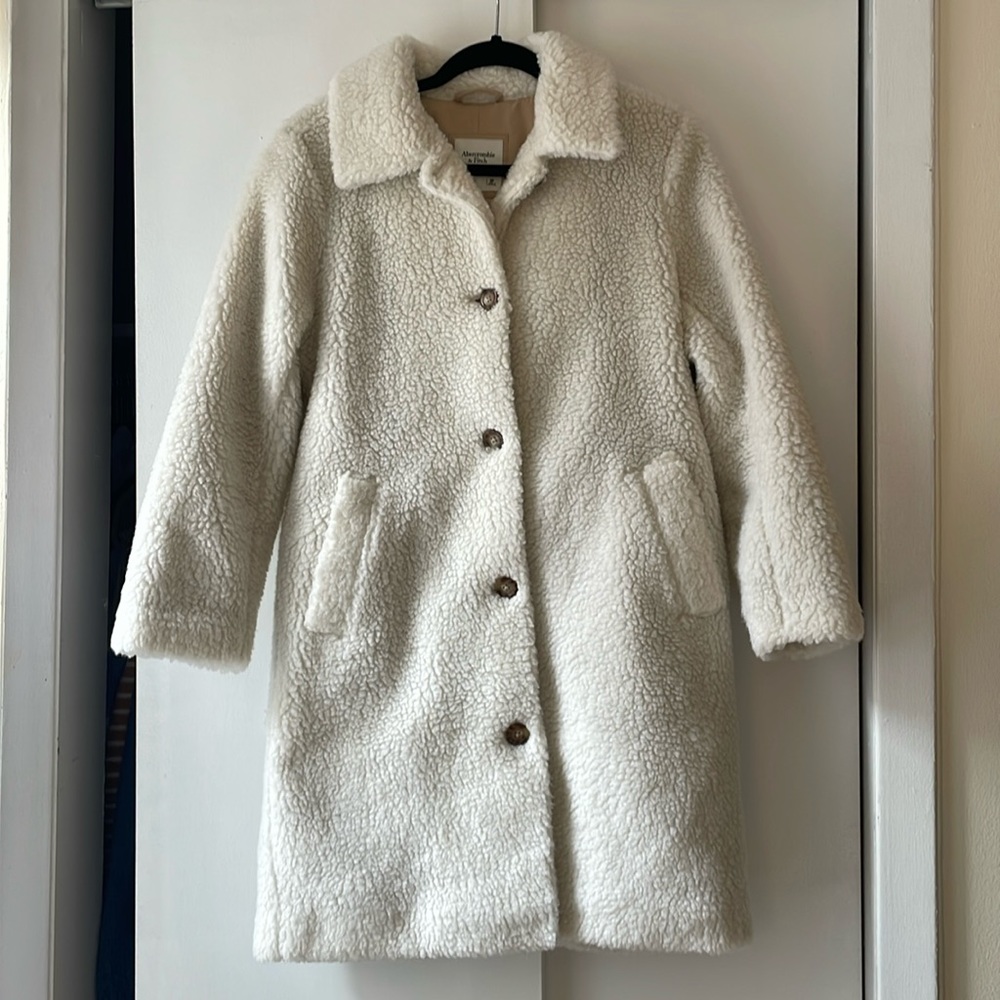 Abercrombie & Fitch Teddy Coat